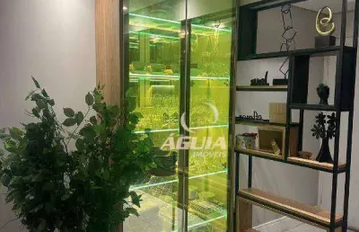 Apartamento com 3 dormitórios à venda, 74 m² por r$ 695.000,00 - jardim - santo andré/sp