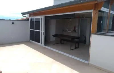 Cobertura à venda, 52 m² por r$ 570.000,00 - parque das nações - santo andré/sp