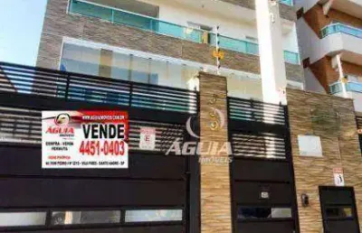 Cobertura com 2 dormitórios à venda, 65 m²+ 65 m² - baeta neves - são bernardo do campo/sp