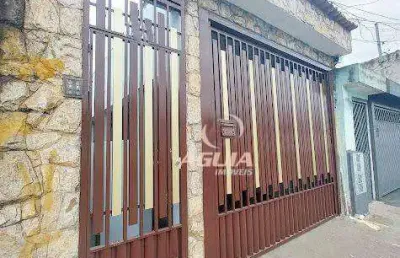 Casa com 3 dormitórios à venda, 249 m² por r$ 596.000,00 - vila linda - santo andré/sp