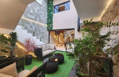 Sobrado com 3 dormitórios à venda, 252 m² por r$ 900.000,00 - parque oratório - santo andré/sp