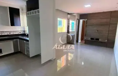 Cobertura com 2 dormitórios à venda, 50 m² por r$ 510.000,00 - vila camilópolis - santo andré/sp