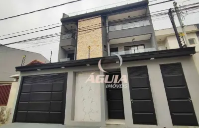 Cobertura à venda, 75 m² por r$ 1.070.000,00 - parque das nações - santo andré/sp