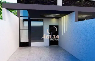 Casa térra com área gourmet com 2 dormitórios à venda, 135 m² por r$ 680.000 - vila helena - santo andré/sp