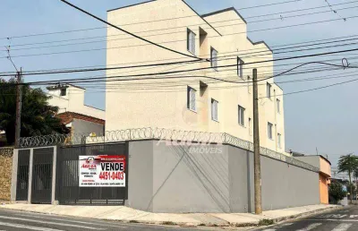 Apartamento com 2 dormitórios à venda, 41 m² por r$ 315.000,00 - jardim stella - santo andré/sp