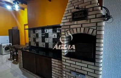 Cobertura com 2 dormitórios à venda, 51 m² por r$ 440.000,00 - utinga - santo andré/sp