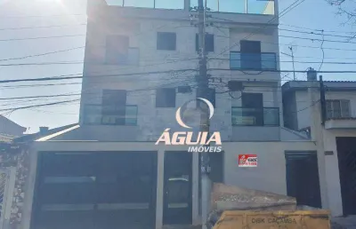 Apartamento com 2 dormitórios à venda, 50 m² por r$ 350.000,00 - jardim santo alberto - santo andré/sp