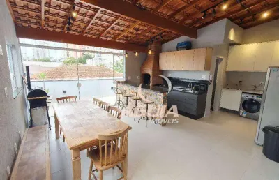 Cobertura com 2 dormitórios à venda, 53 m² por r$ 480.000,00 - vila curuçá - santo andré/sp