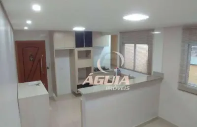 Cobertura com 2 dormitórios à venda, 50 m² por r$ 430.000,00 - vila camilópolis - santo andré/sp
