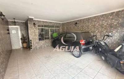 Sobrado com 3 dormitórios à venda, 206 m² por r$ 795.000,00 - vila camilópolis - santo andré/sp