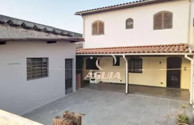 Sobrado com 3 dormitórios à venda, 160 m² por r$ 1.200.000 - vila pires - santo andré/sp