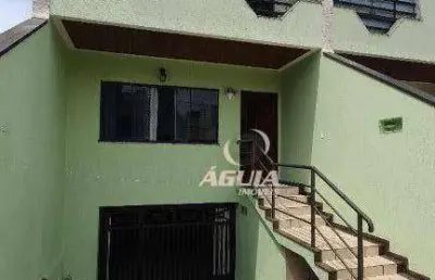 Sobrado com 3 dormitórios à venda, 209 m² por r$ 1.100.000,00 - parque das nações - santo andré/sp