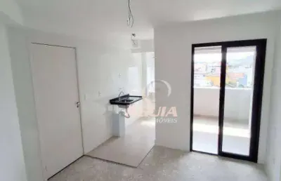 Apartamento com 2 dormitórios à venda, 39 m² por r$ 278.000,00 - parque erasmo assunção - santo andré/sp