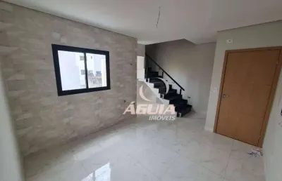 Cobertura com 2 dormitórios à venda, 61 m² por r$ 410.000,00 - parque novo oratório - santo andré/sp
