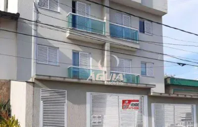 Apartamento com 2 dormitórios à venda, 44 m² por r$ 285.000,00 - vila alto de santo andré - santo andré/sp
