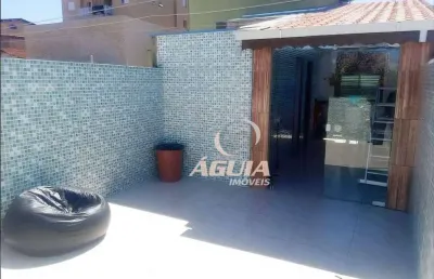 Cobertura com 2 dormitórios à venda, 46 m² por r$ 360.000,00 - parque das nações - santo andré/sp