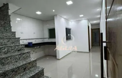Cobertura com 2 dormitórios à venda, 50 m² por r$ 495.000,00 - vila camilópolis - santo andré/sp