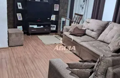 Sobrado com 3 dormitórios à venda, 156 m² por r$ 580.000,00 - vila lucinda - santo andré/sp