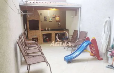 Sobrado com 3 dormitórios à venda, 156 m² por r$ 650.000,00 - jardim santo alberto - santo andré/sp