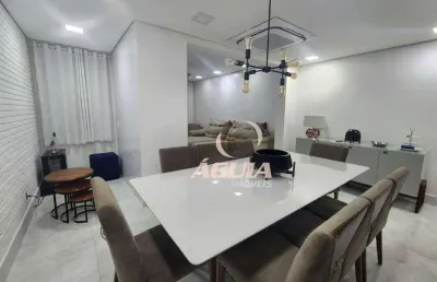 Sobrado com 3 dormitórios à venda, 200 m² por r$ 950.000,00 - parque capuava - santo andré/sp
