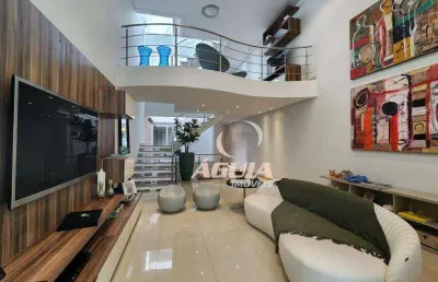 Sobrado à venda, 372 m² por r$ 2.650.000,00 - vila curuçá - santo andré/sp