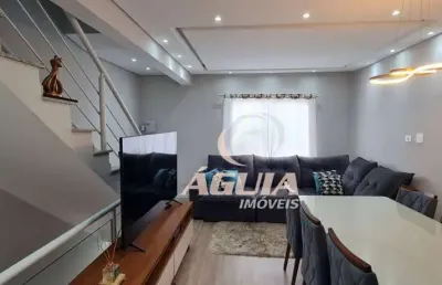 Sobrado com 2 dormitórios à venda, 123 m² por r$ 560.000,00 - parque novo oratório - santo andré/sp