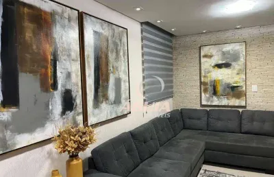 Cobertura com 2 dormitórios à venda, 69 m²+69 m²por r$ 625.000 - vila pires - santo andré/sp