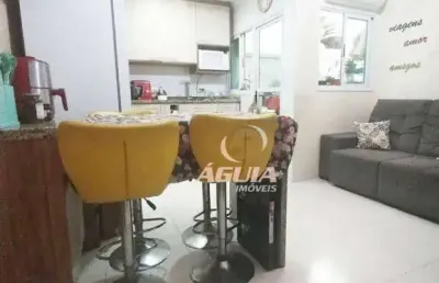 Apartamento com 2 dormitórios à venda, 56 m² por r$ 330.000,00 - parque oratório - santo andré/sp