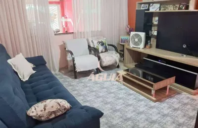 Casa à venda, 128 m² por r$ 500.000,00 - parque novo oratório - santo andré/sp