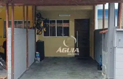 Sobrado com 2 dormitórios à venda, 70 m² por r$ 298.000 - jardim santo andré - santo andré/sp
