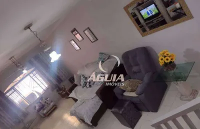 Sobrado com 3 dormitórios à venda, 185 m² por r$ 790.000,00 - parque novo oratório - santo andré/sp