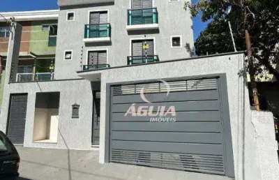 Cobertura com 2 dormitórios à venda, 51 m²+51 m² por r$ 535.000 - vila valparaíso - santo andré/sp