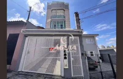 Cobertura com 3 dormitórios à venda, 70 m² por r$ 600.000,00 - parque das nações - santo andré/sp