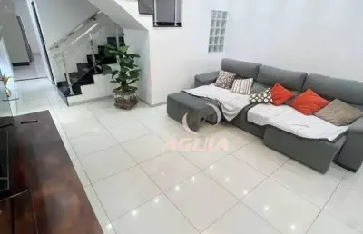 Sobrado com 3 dormitórios à venda, 215 m² por r$ 799.000,00 - parque marajoara - santo andré/sp