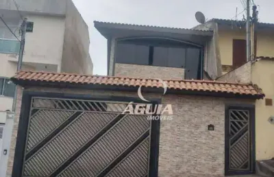 Sobrado com 5 dormitórios à venda, 317 m² por r$ 1.150.000,00 - parque das nações - santo andré/sp