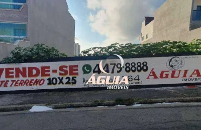 Terreno à venda, 250 m² por r$ 480.000,00 - vila humaitá - santo andré/sp