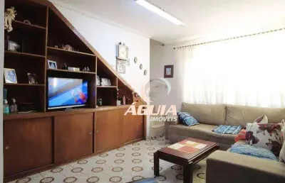 Sobrado com 3 dormitórios à venda, 169 m² por r$ 660.000,00 - vila camilópolis - santo andré/sp