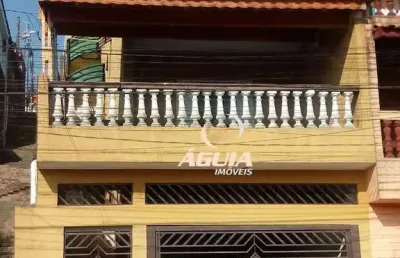 Sobrado com 6 dormitórios à venda, 200 m² por r$ 430.000 - jardim aclimação - santo andré/sp