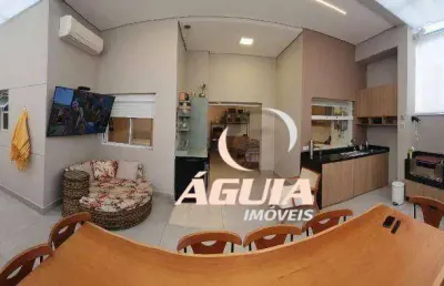 Apartamento garden à venda, 64 m² por r$ 780.000,00 - vila curuçá - santo andré/sp
