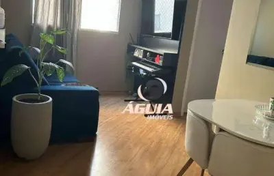 Apartamento com 2 dormitórios à venda, 47 m² por r$ 310.000,00 - vila homero thon - santo andré/sp