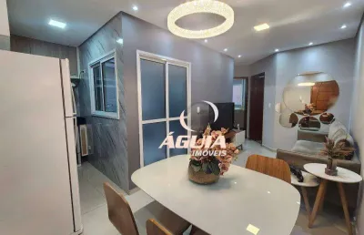Apartamento com 2 dormitórios à venda, 45 m² por r$ 319.900,00 - parque capuava - santo andré/sp