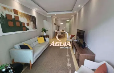 Apartamento com 3 dormitórios à venda, 104 m² por r$ 535.000,00 - vila alzira - santo andré/sp