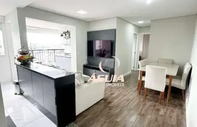 Apartamento com 2 dormitórios à venda, 64 m² por r$ 680.000,00 - vila curuçá - santo andré/sp