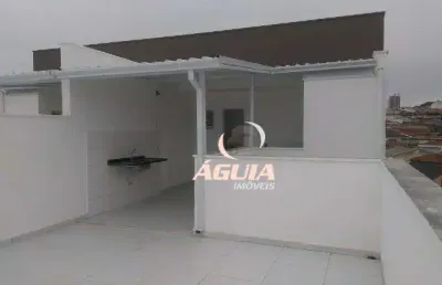 Cobertura com 2 dormitórios à venda, 46 m² por r$ 545.000,00 - vila scarpelli - santo andré/sp