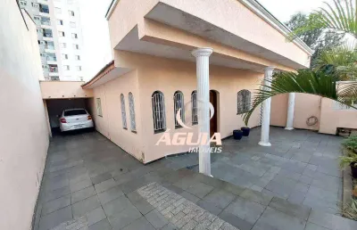 Casa com 4 dormitórios à venda, 254 m² por r$ 750.000,00 - vila pires - santo andré/sp