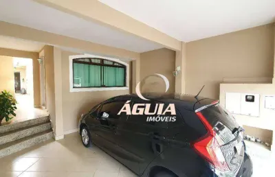 Sobrado com 3 dormitórios à venda, 148 m² por r$ 745.000,00 - jardim santo alberto - santo andré/sp