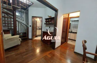 Sobrado com 2 suítes à venda, 162 m² por r$ 650.000 - bairro paraíso - santo andré/sp