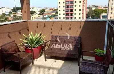 Cobertura com 3 dormitórios à venda, 112 m² por r$ 820.000,00 - vila curuçá - santo andré/sp