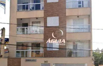 Apartamento com 2 dormitórios à venda, 64 m² por r$ 405.000,00 - parque são vicente - mauá/sp