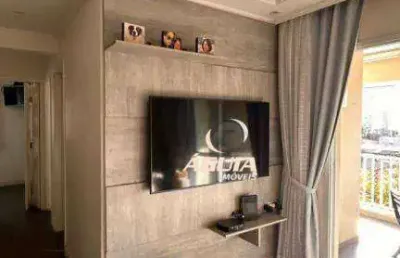 Apartamento com 3 dormitórios à venda, 77 m² por r$ 795.000,00 - campestre - santo andré/sp
